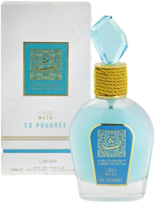 LATTAFA SPRAY THAMEEN MUSK SO POUDREE 100ML - Imagem 2